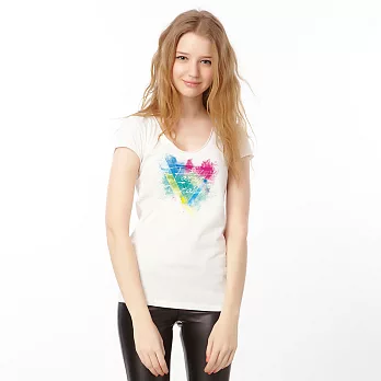 噴漆派對PARTY CRASH T(修身女版)S白