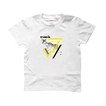 SEVEN CRASH|兒童T-跳跳鹿!T(親子裝)XS白