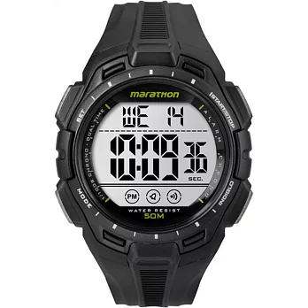 TIMEX 天美時Marathon馬拉松系列運動腕錶 TXT5K94800 黑