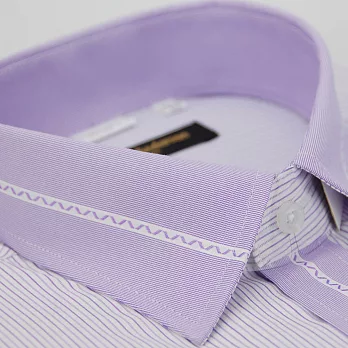 【金安德森】粉紫色變化領窄版長袖襯衫16粉紫色