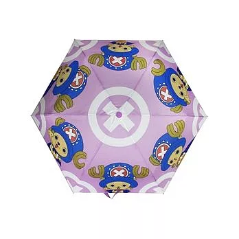 【iumbrella】新世界喬巴超人超輕收自動傘紫色