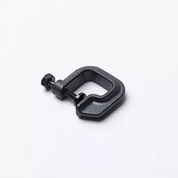 【鎖.夾】Clamp earring(黑)
