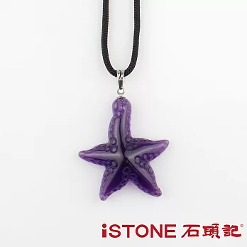 石頭記 海洋風海星紫水晶項鍊