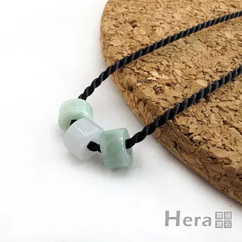 【Hera】赫拉 頂級天然A貨翡翠迎財節節高升古錢項鍊
