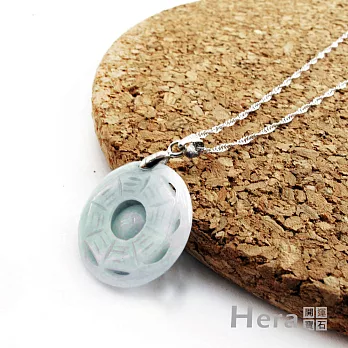 【Hera】赫拉 頂級天然玉石雕鏤空八掛項鍊