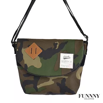 FUNNNY 日本同步斜背包系列 中村遙 迷彩
