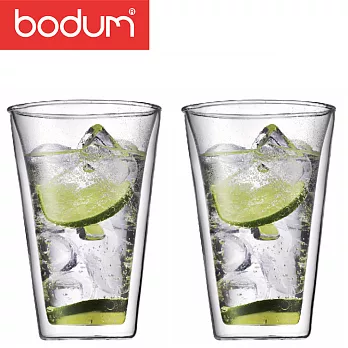 【Bodum】CANTEEN雙層玻璃杯0.4L(二入裝)