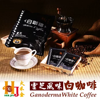 大禾金 靈芝白咖啡 (2合1) (12gX18包)X3袋