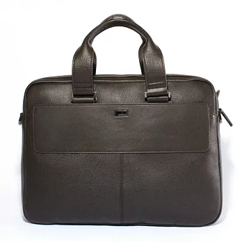 【UH】BRAUN BUFFEL - Vechio經典荔枝紋公事包(兩色可選) - 咖啡色