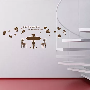 《Smart Design》創意無痕壁貼◆午茶時光無咖啡