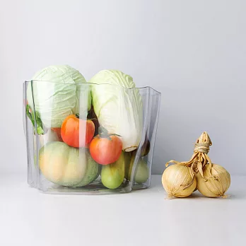 QUALY 晶透流形筒M(晶透明)