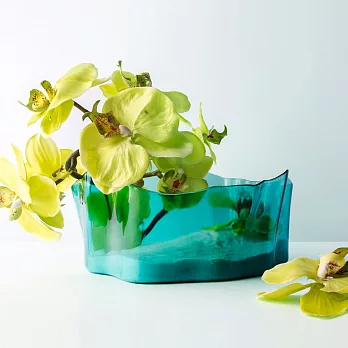 QUALY 晶透流形筒 S(晶透綠)