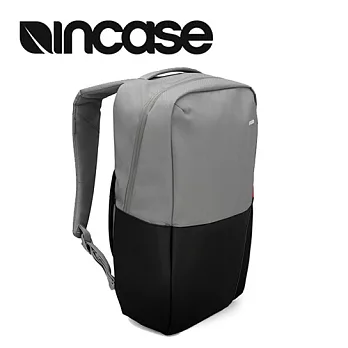 【INCASE】Staple Backpack 15吋 輕巧撞色拼接筆電後背包 (灰黑)