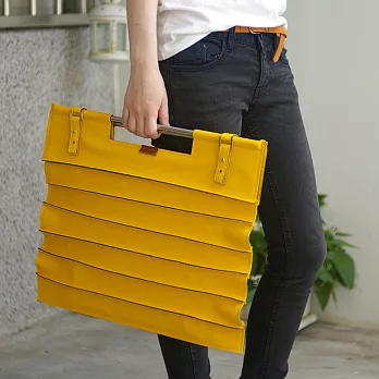 GOODJOB 羅馬系列-電腦包L(黃)