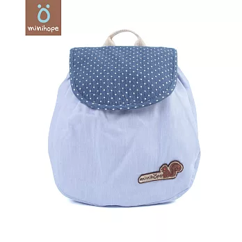 【minihope】mini小松鼠後背包其他粉藍