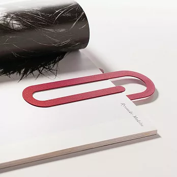 Fold & Plait 迴紋針書籤(黑)