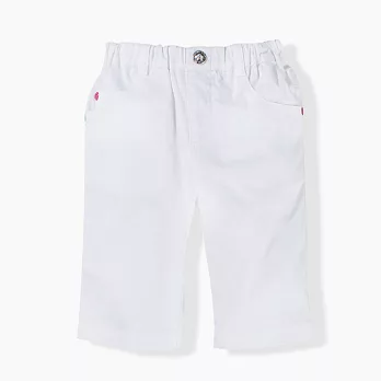 【SNOOPY】基本款休閒五分褲100白