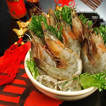 【食在安市集】福山農莊:台灣在地白蝦- 女兒蝦 (3包入-禮盒裝)