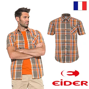 法國【EiDER】男多功能短袖襯衫 / 5EIV2939S淺木色