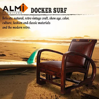 【ALMI】DOCKER SURF- BUFFALO CHAIR 單人扶手椅