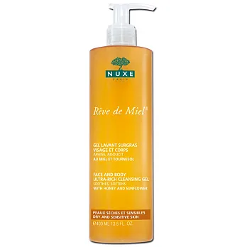 NUXE黎可詩 蜂蜜全效溫和潔膚凝膠 400ml