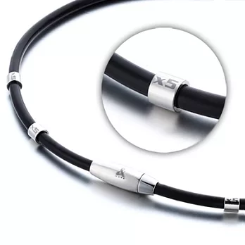 【&MORE愛迪莫】MEGA POWER第Ⅱ代4厘米超濃雙層3倍鍺鈦項鍊-特仕版50cm