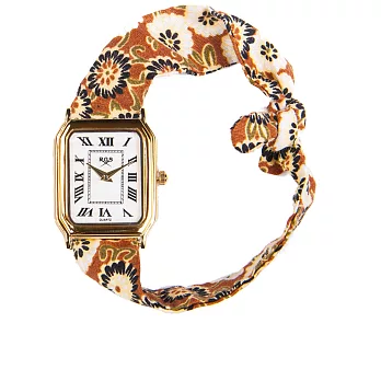 【RICH GONE BROKE】法國巴黎時尚品牌預購8/14~8/31 北京風格綁帶指針錶 (金 RG0711099623598)