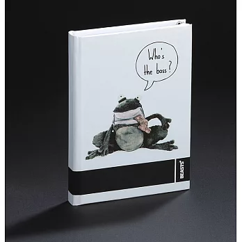 德國BEASTS-硬殼精裝筆記本-誰說我慢! DIN A6 Boss