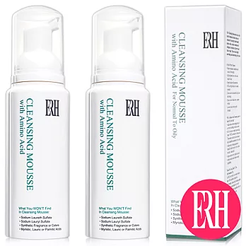 【ERH】25%胺基酸控油潔面慕絲 分享組(現省↘381元!)