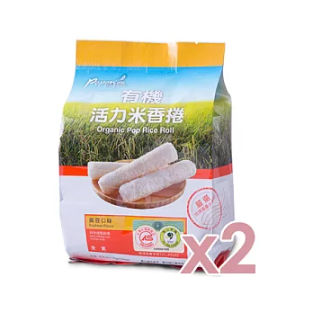 【里仁網購】有機活力米香捲(黃豆)##2