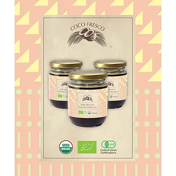 【食在安市集】COCO FRESCO:有機椰蜜 三入