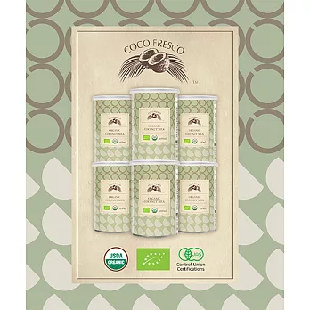 【食在安市集】COCO FRESCO:有機椰奶 六罐