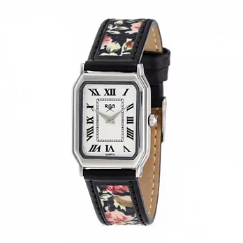 【RICH GONE BROKE】法國巴黎時尚品牌預購8/14~8/31羅馬風格皮帶指針錶 (銀 RG0635292578144)