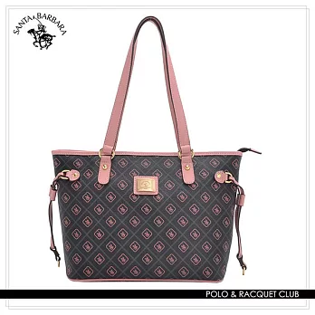 SANTA BARBARA POLO.聖大保羅 - 粉紅摩登系列 基本款肩背購物包