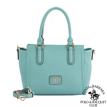 SANTA BARBARA POLO.聖大保羅 - 幸福微糖系列 手提/側背兩用立方包-薄荷綠