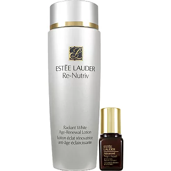ESTEE LAUDER 雅詩蘭黛 白金級喚能湛白奇蹟露(200ml)+小特潤(7ml)