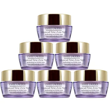 ESTEE LAUDER 雅詩蘭黛 時光肌密瞬間青春晚霜(15ml)*6