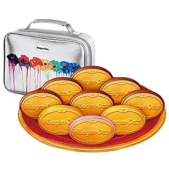 Haagen-Dazs哈根達斯圓滿秋月月餅禮盒提貨劵灰色