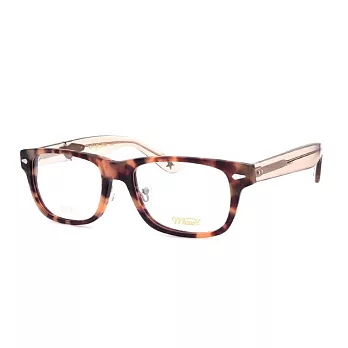 MEEH 琥珀質感潮流粗框平光眼鏡 0045-C1橘黑