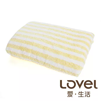 LOVEL 開纖紗牛奶條紋浴巾(共四色)芒果牛奶