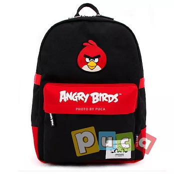 【酷包袋】韓國製Angry birds憤怒鳥實用後背包_黑色