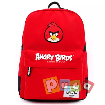 【酷包袋】韓國製Angry birds憤怒鳥實用後背包_紅色