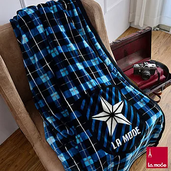 【UH】La mode - 暖柔雪芙蓉雙人毛毯(四款可選) - 英倫風情