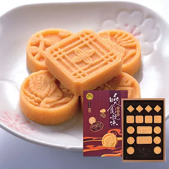 黑橋牌曉食慢味綠豆糕禮盒(3盒)紅色