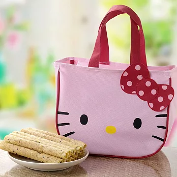 llo Kitty芝麻蛋捲禮盒-首選版(2盒)粉紅色