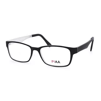 PIAA 簡約有型 流行方框平光眼鏡PA2002K-C32霧黑/灰