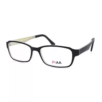 PIAA 簡約有型 流行方框平光眼鏡PA2003K-C41霧黑/淺綠