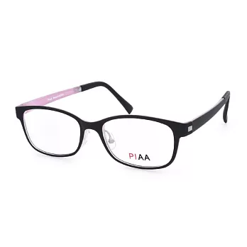PIAA 亮麗有型 流行方框平光眼鏡PA2005K-C35霧黑/粉