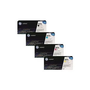 HP CE740A CE741A CE742A CE743A 原廠碳粉匣四色一組 (黑 藍 黃 紅)