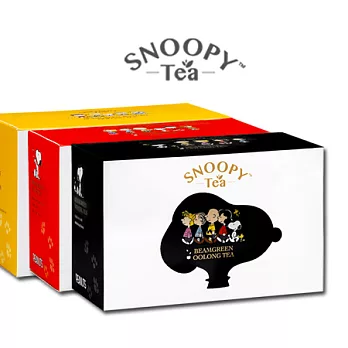 SNOOPY TEA-史努比茶葉禮盒三盒組(三款造型各一入)
